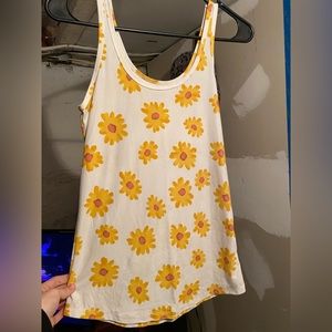 Flower tank top
